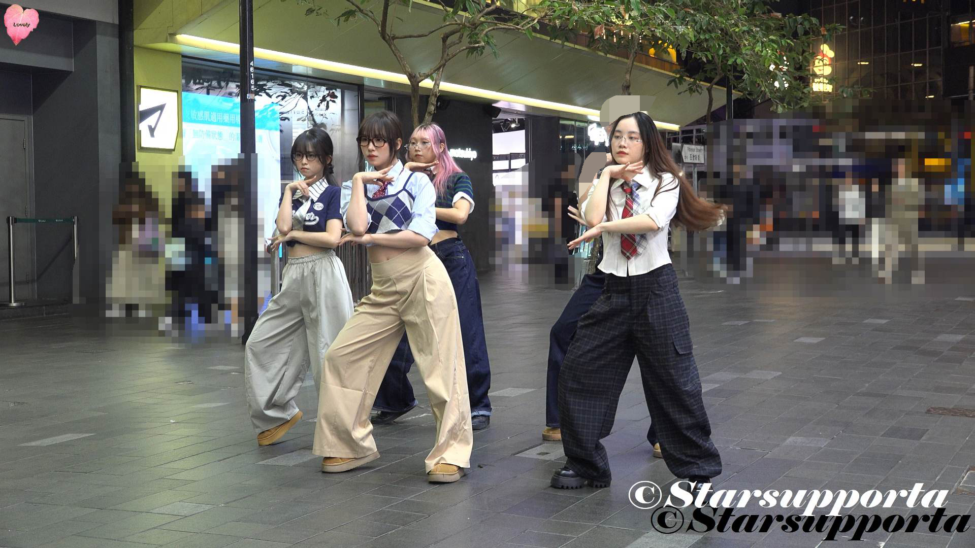 20260116 KPOP dance @ 香港銅鑼灣H&M對出
